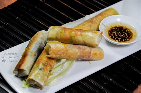 Spring Roll aux gambas, au fromage ou aux légumes... à vous de choisir!