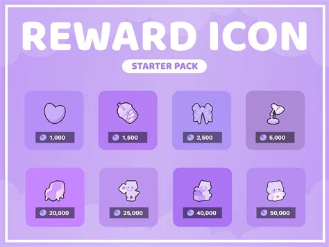 8x Purple Reward Icon for Channel Point / Emotes 75 Ideas - Etsy ...