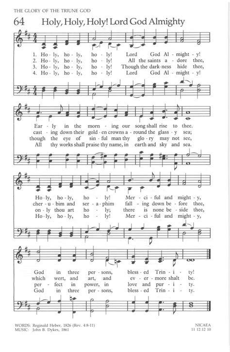 The United Methodist Hymnal page 64 | Hymnary.org