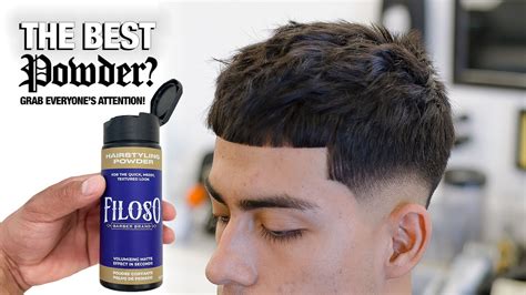 TEXTURE POWDER FOR MEN AND THE BEST WAY TO USE IT