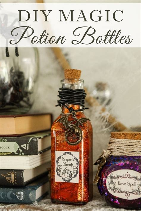 DIY Magic Potion Bottles | Halloween potion bottles, Halloween bottles ...