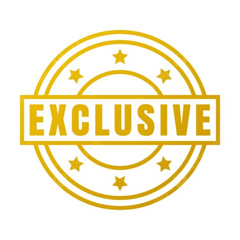 Exclusive Badge Vector Hd Images, Gold Exclusive Badge Png, Exclusive ...