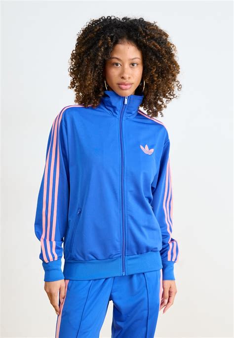 adidas Originals FIREBIRD - Training jacket - blue/semi pink spark/blue ...