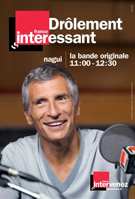 Photo : Nagui présente La Bande Originale sur France Inter, du lundi au ...