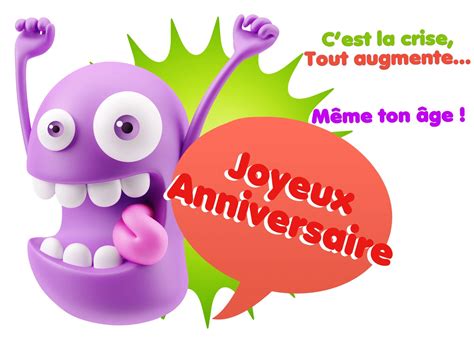 Cartes virtuelles anniversaire humoristique - Joliecarte