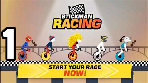 Stickman Racing Gameplay🚴🚴🚴🚴🚴 [Level - 1 To 7] - YouTube