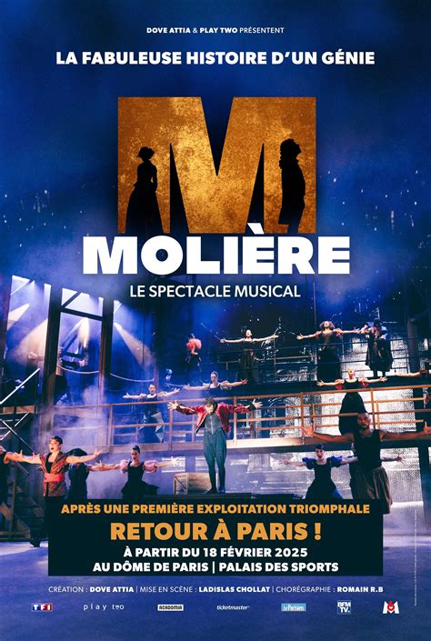 Molière Le spectacle musical - Comédie Musicale au Dôme de Paris