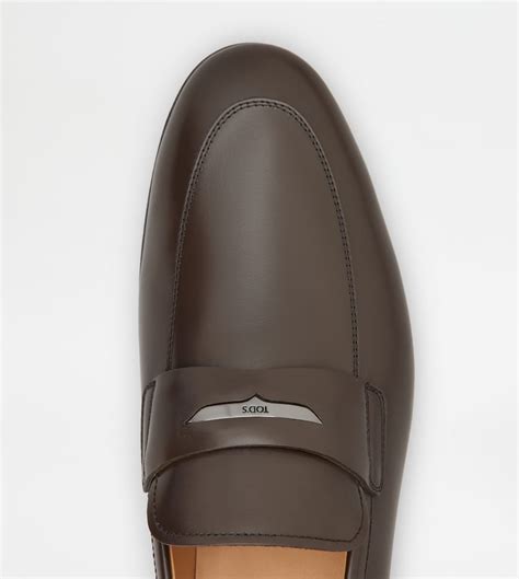 Mocassin en Cuir MARRON Homme XXM38K0IX80MG28S800 | Tods