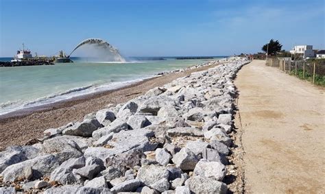 Coastal defence scheme nears completion – Mackley Civil Engineering