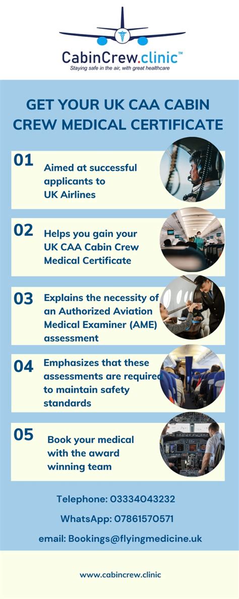 PPT - Infographic:- Get Your UK CAA Cabin Crew Medical Certificate ...