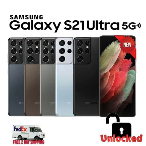 Like New Samsung Galaxy S21 Ultra 5G SM-G988U1 US Model Unlocked Cell ...