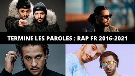 TERMINE LES PAROLES - RAP FRANÇAIS 2016-2022 (30 EXTRAITS)