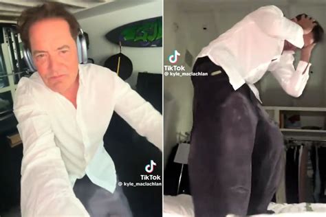 Kyle MacLachlan Borrows Teen Son’s Clothes for His Viral TikToks ...