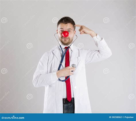 Funny doctor stock photo. Image of medicine, specialist - 30258062