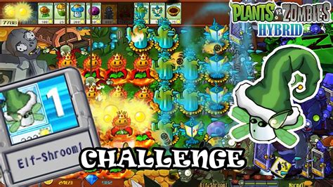 PVZ Plants vs Zombies Hybrid - Challenge Elf Shroom 1 | Gameplay ...