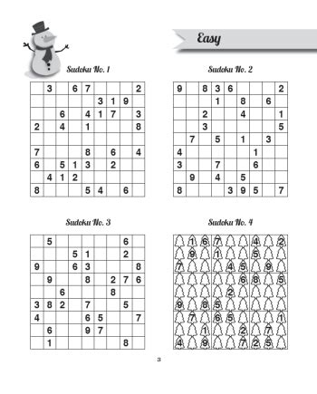 Christmas Sudoku Puzzles