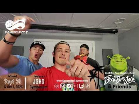 Beck Bro Jack & More Beck Bros At Gamers Bay 7 | Sept 30 & Oct 01, 2023 In The Cayman Islands.