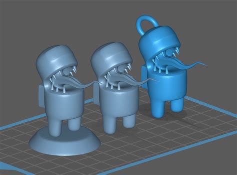 Fichier STL Among Us : monstre imposteur 🎲 ・Modèle pour impression 3D à ...