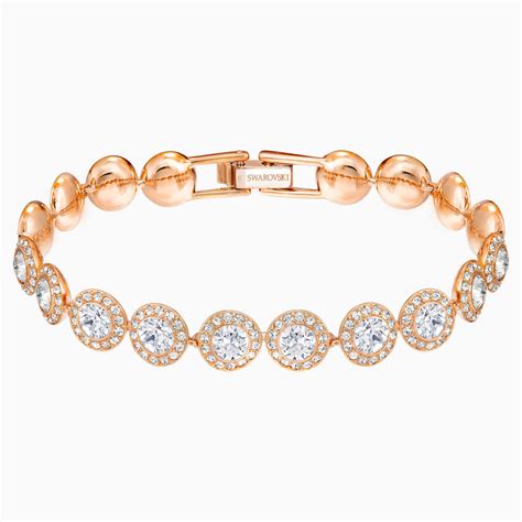 Swarovski Angelic crystal bracelet, rose
