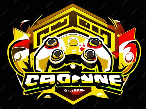 Gaming club logo vector illustration | Premium AI-generated vector