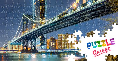 Manhattan Bridge Jigsaw Puzzle (Architecture, Bridges) | Puzzle Garage