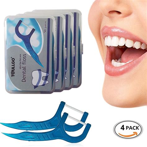 Hilo Dental, Seda de dientes, 200 unidades color blanco hilo Dental ...