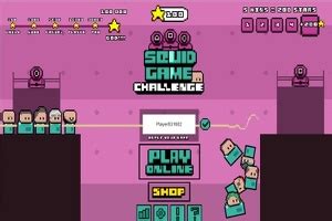 Squid Game Challenge Online, free online game, from Action