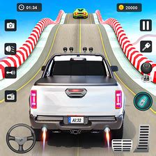 Crazy Car Driving Simulator: Impossible Sky Tracks APK for Android ...