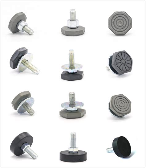 M10*36 Rubber Feet Leveling Feet Support Adjustable Foot for Washing ...