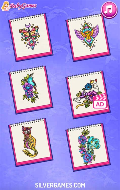 Funny Tattoo Shop Online - Jouez en Ligne sur SilverGames 🕹️