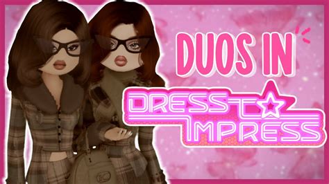 Playing Dress To Impress! AS DUOS {} ROBLOX - YouTube