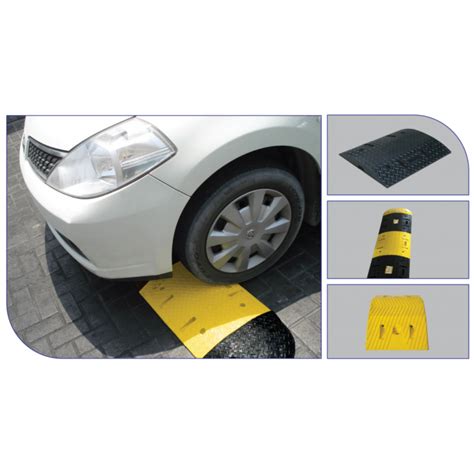 Rubber Speed Humps (Speed Breakers)