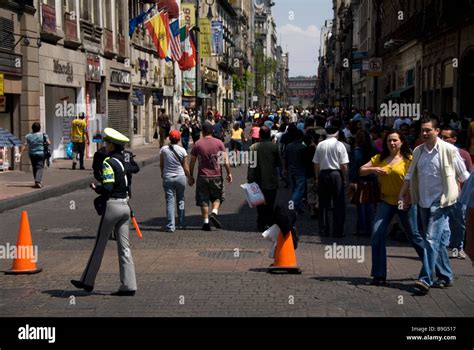Mexico city, street shot Stock Photo - Alamy