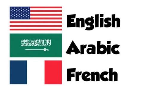 Translation Services: French, Arabic, English