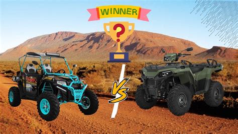 ATV VS UTV Comparison / Side By Side VS Quad Bike Comparison / WORLD VS