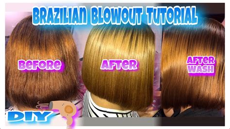 DIY BRAZILIAN BLOWOUT TUTORIAL | BRAZILIAN AT HOME