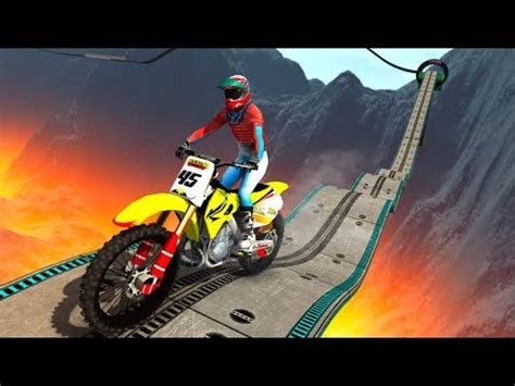 Impossible Moto Bike Tracks 3D Level -1 🥵 || Bike Stunts Gameplay 2025 ...