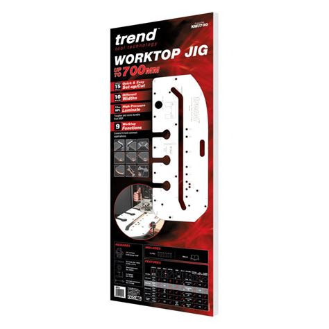 Trend KWJ700 Kitchen Worktop Jig 700mm, at D&M Tools