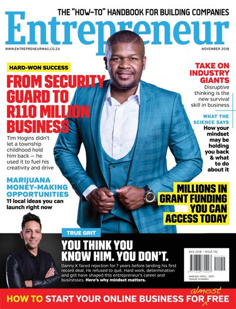 Entrepreneur South Africa - November 2018 PDF download free
