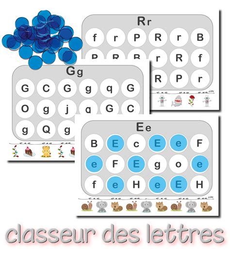 La maternelle de Laurène: Le classeur des lettres | La maternelle de ...
