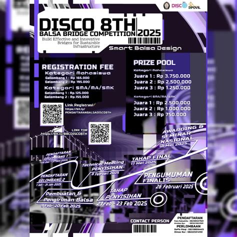 Lomba _ Event _ Seminar | *[OPEN REGISTRATION BALSA BRIDGE COMPETITION ...