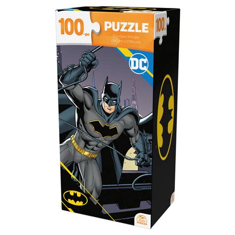 DC Comics, Batman 100-Piece Jigsaw Puzzle Superhero Gotham Batmobile ...