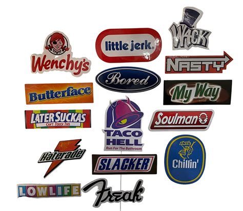 Funny Satire Stickers Set of 15 - Etsy