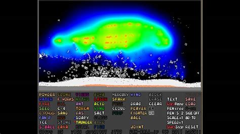 Powder Game 2 (Getting to know the game) - YouTube