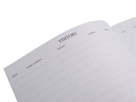 Visitors Book | Free Delivery