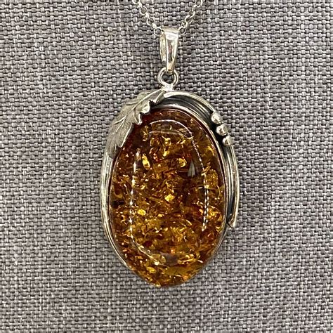Pendentif Ambre - Lesmineraux.fr