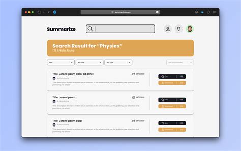 Summarize | Website Design on Behance