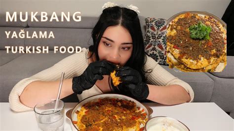 MUKBANG 먹방 TURKISH FOOD 튀르키예 음식, YAĞLAMA - YouTube