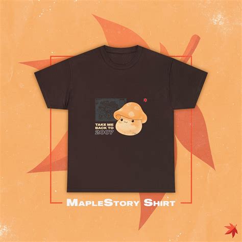 Maplestory Vintage Shirt, Nostalgic Clothing Gift for PC Gamer Birthday ...