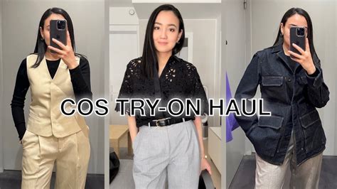 COS Try-On Haul // spring-summer 2023